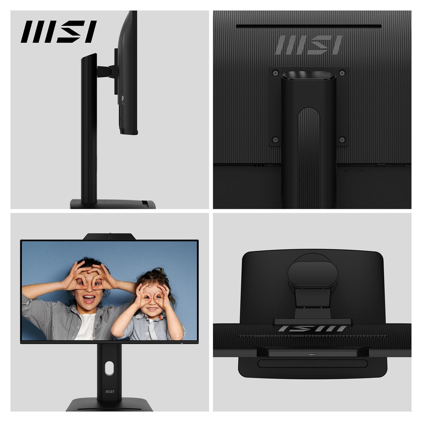 Monitor MSI Pro MP242PMG / 23.8" / Full HD IPS / 120Hz / 4ms / HDMI+DP+VGA - Zezë - 7