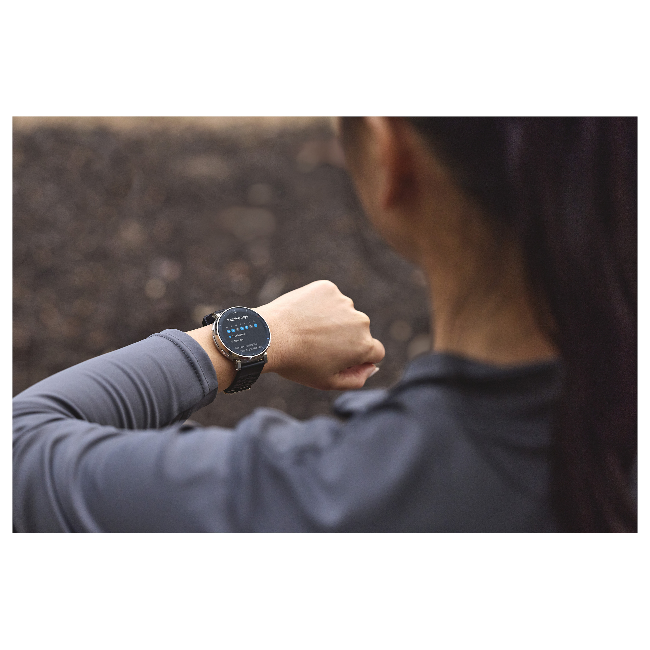 Orë e Mençur Amazfit Active 3 / GPS / Bluetooth / Rrahjet e Zemrës / SpO₂ / Monitorim i Gjumit - Argjendtë - 12