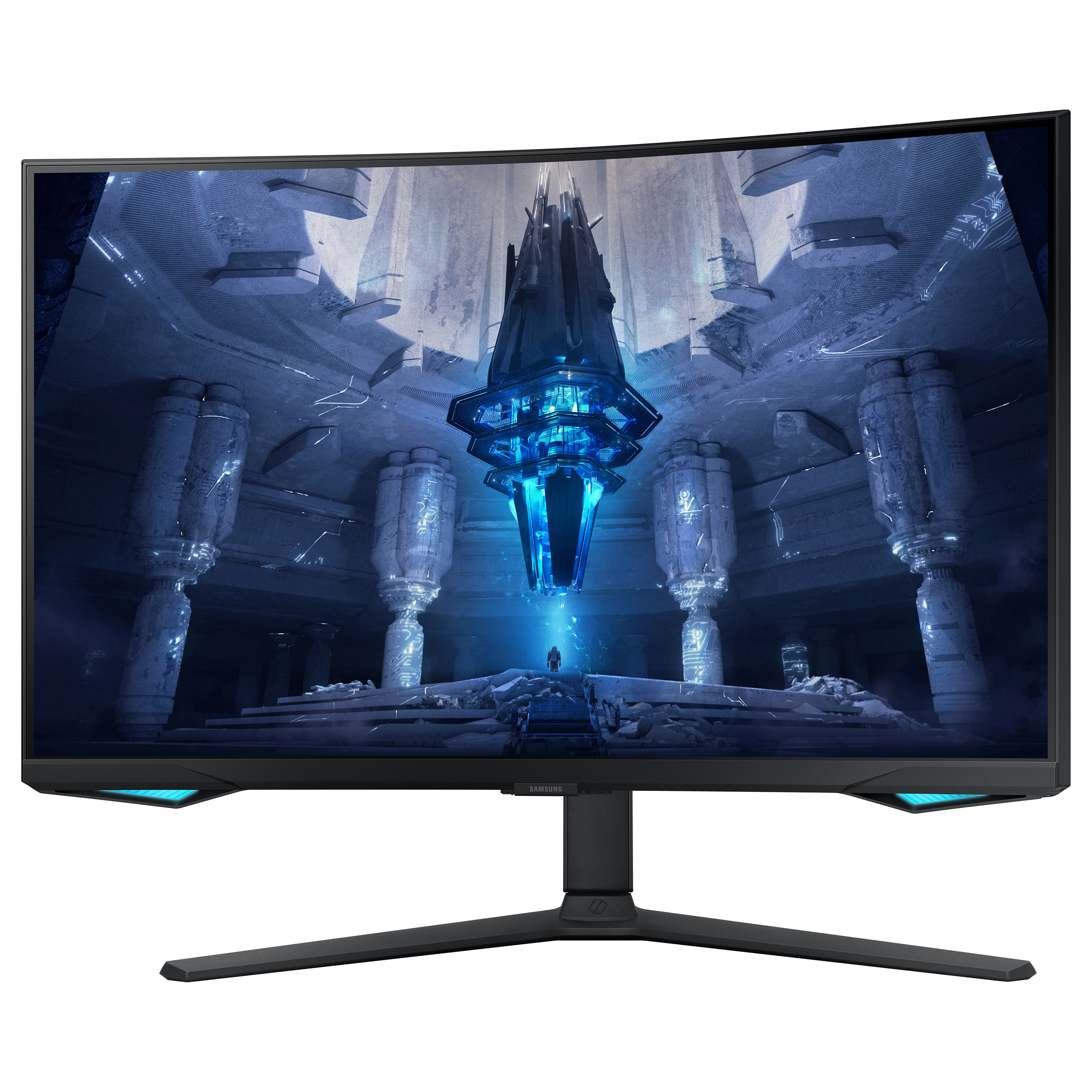 Monitor Gaming Samsung LS32BG750NPX / 32"/ 4K Ultra HD VA / LED / 165 Hz / 1 ms / HDMI+USB+DP+HDCP - Zezë - 3