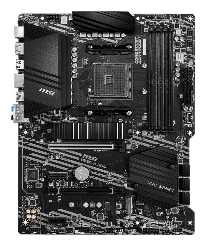 Pllakë Amë MSI B550-A PRO / AMD B550 / AM4 / ATX / DDR4 / PCIe 4.0 - 1