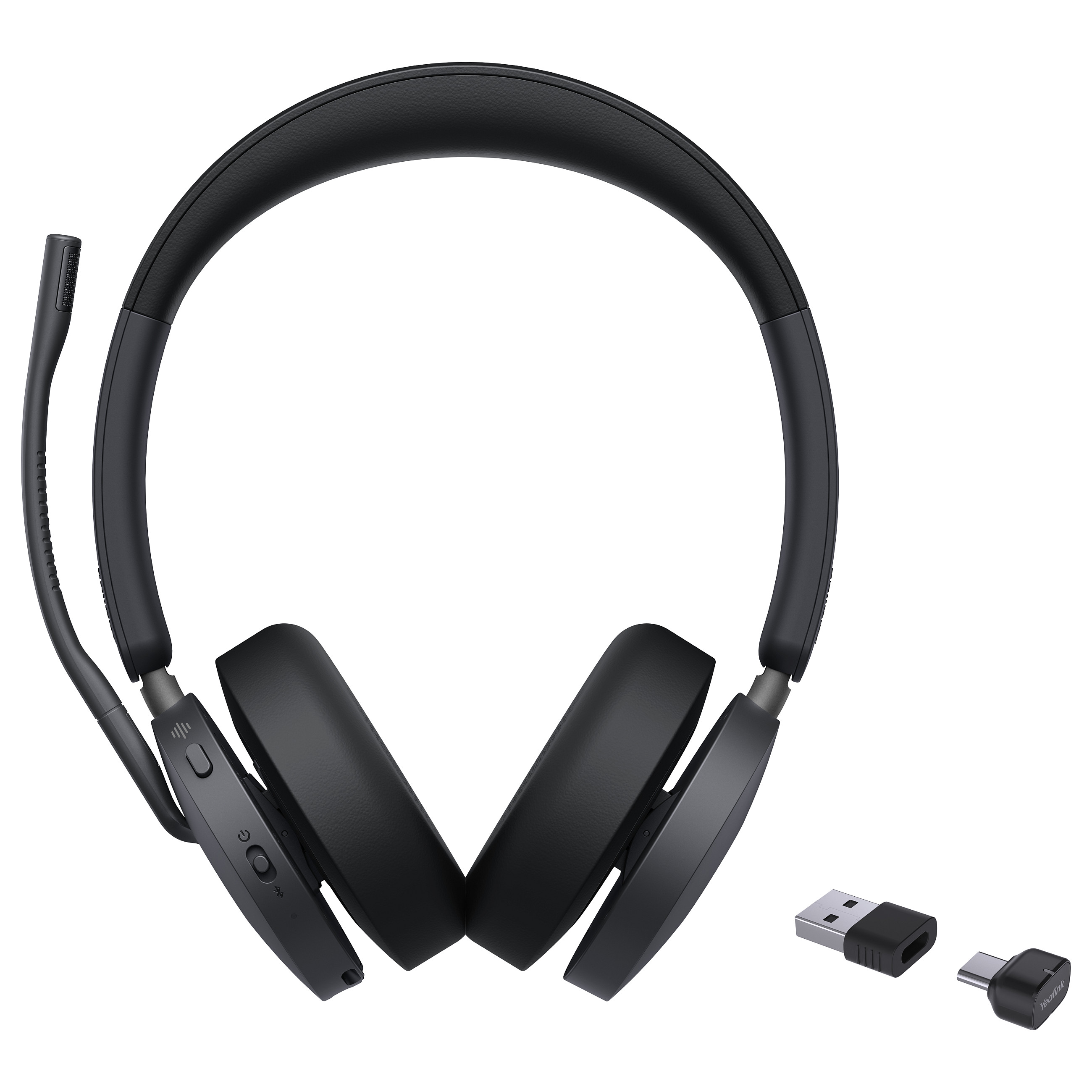 Kufje pa kabllo Yealink BH74 Bluetooth Headset UC USB-C/A – Zezë - 2
