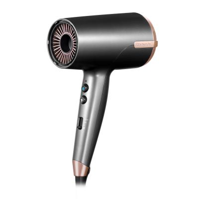 Tharëse për flokë Remington ONE Dry & Style D6077 / 2000W / Dual Ionic / 80M Jone / Thermacare / 120km/h / 8 Kombinime – Zezë