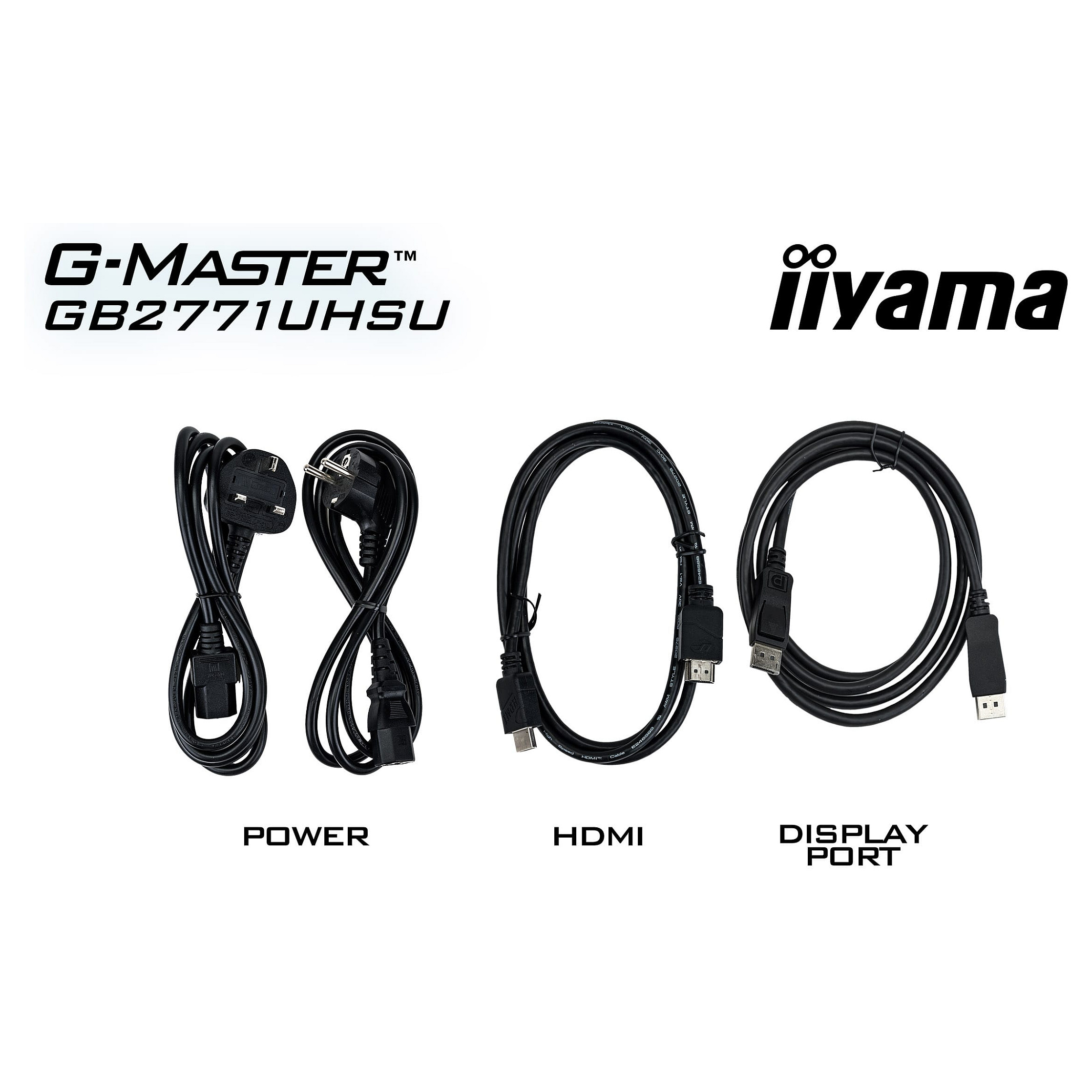 Monitor Gaming iiyama G-MASTER GB2771UHSU-B1 / 27"/ 4K Ultra HD IPS / LED / 288 Hz / 0.8 ms / HDMI+USB+DP+HDCP - Zezë - 9