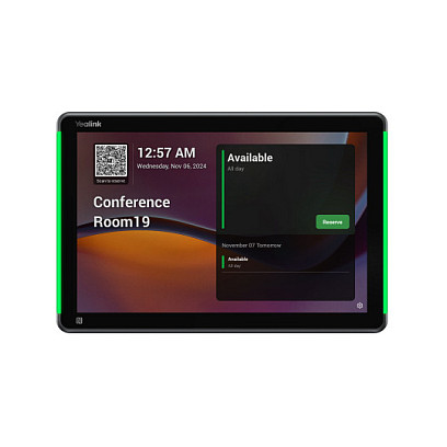 Aksesorë për Konferencë Yealink RoomPanel Plus E2 / 10.1" / PoE / Touch - Hiri
