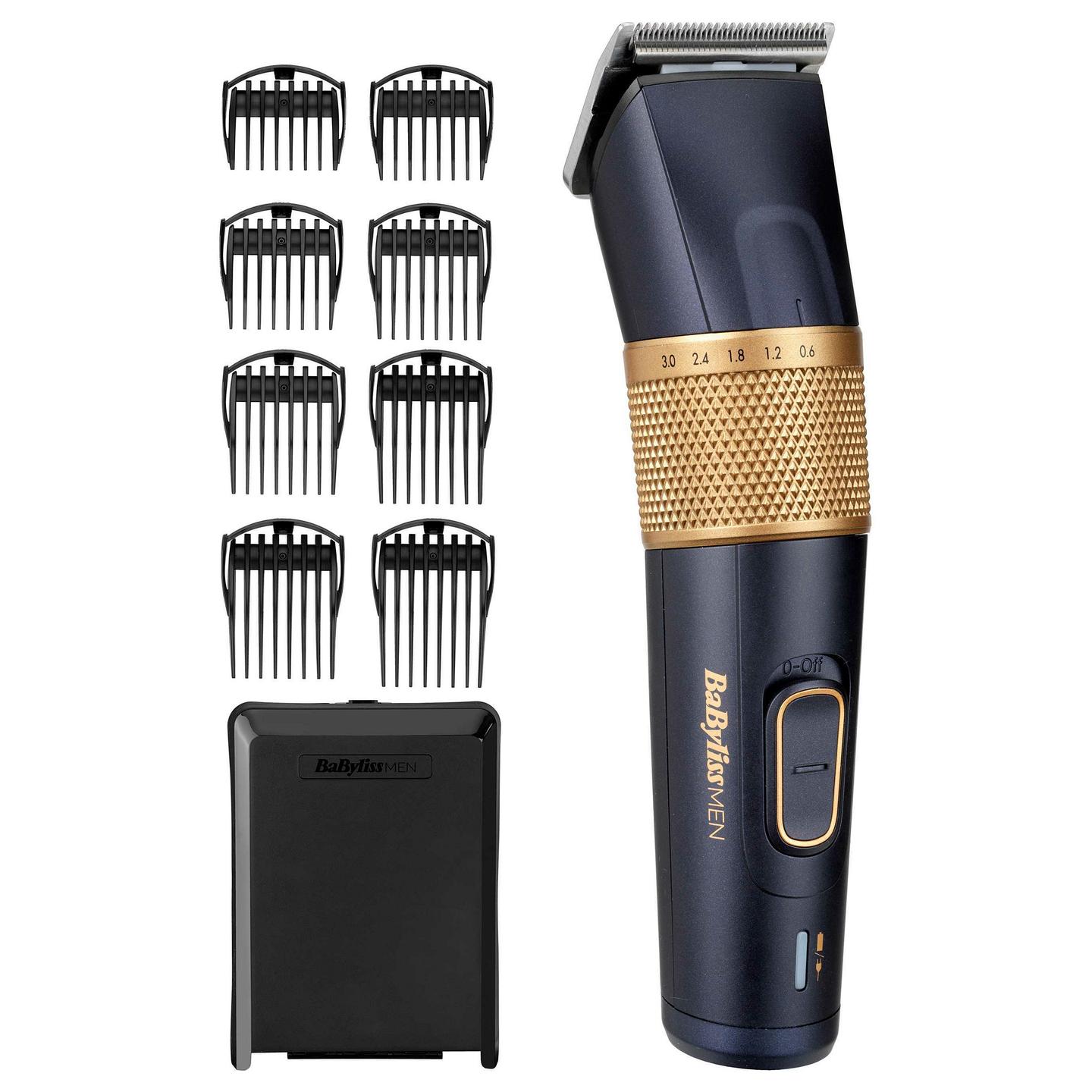 Makinë e rrojës BaByliss E986E Lithium Power / CarboTitanium XL 45 mm / 45 Gjatësi / 0.6–28 mm / 160 Min – Zezë/Gold - 6