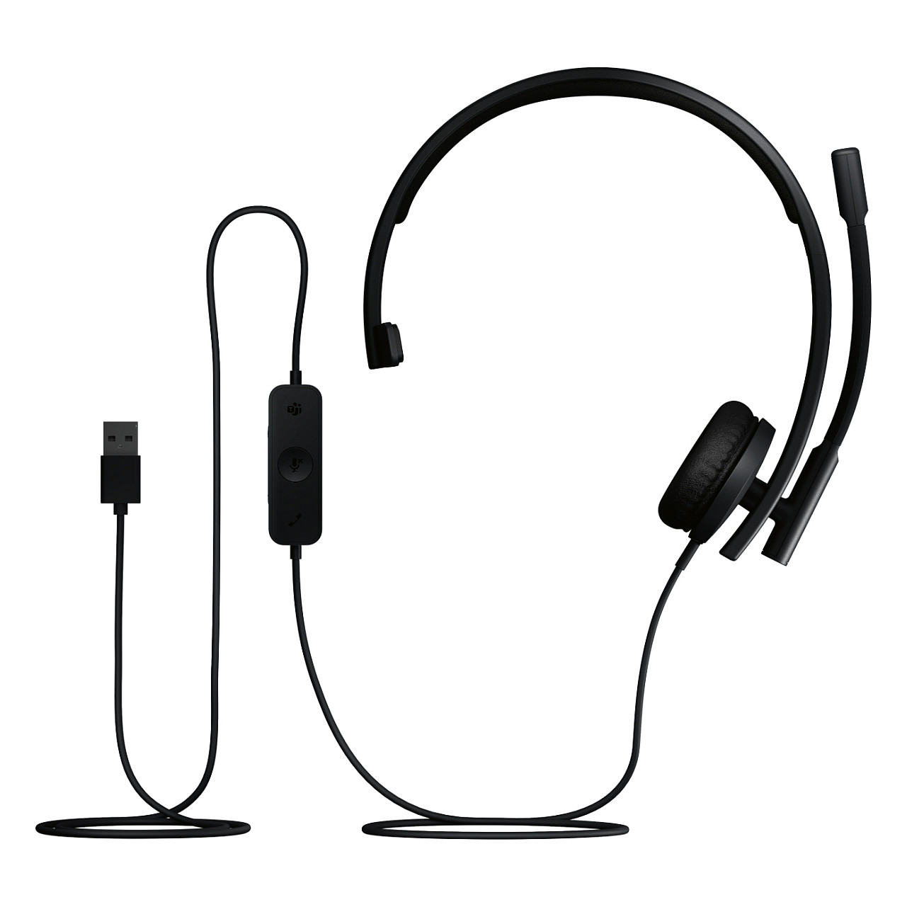 Kufje me kabllo Logitech Mono H570E USB-A - Zezë - 5