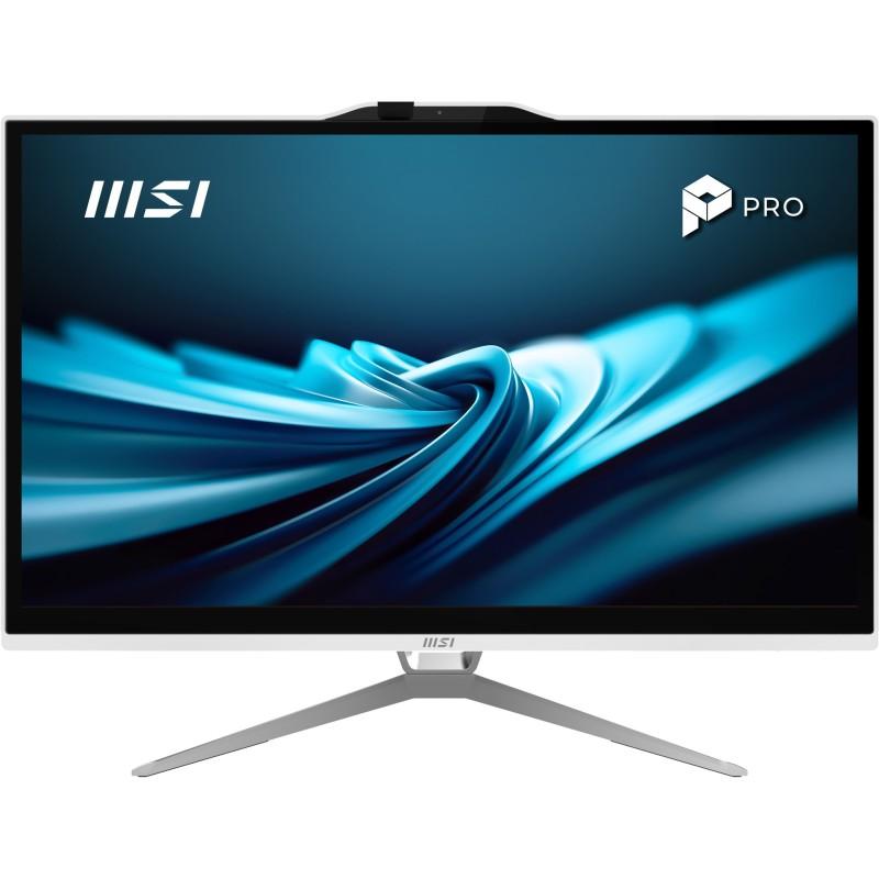 AIO MSI Pro AP222T 14MA-605EU, Core i3-14100, 8GB DDR5, 512GB, 21.5" FHD IPS Touch, Intel Graphics, Maus - Bardhë - 2