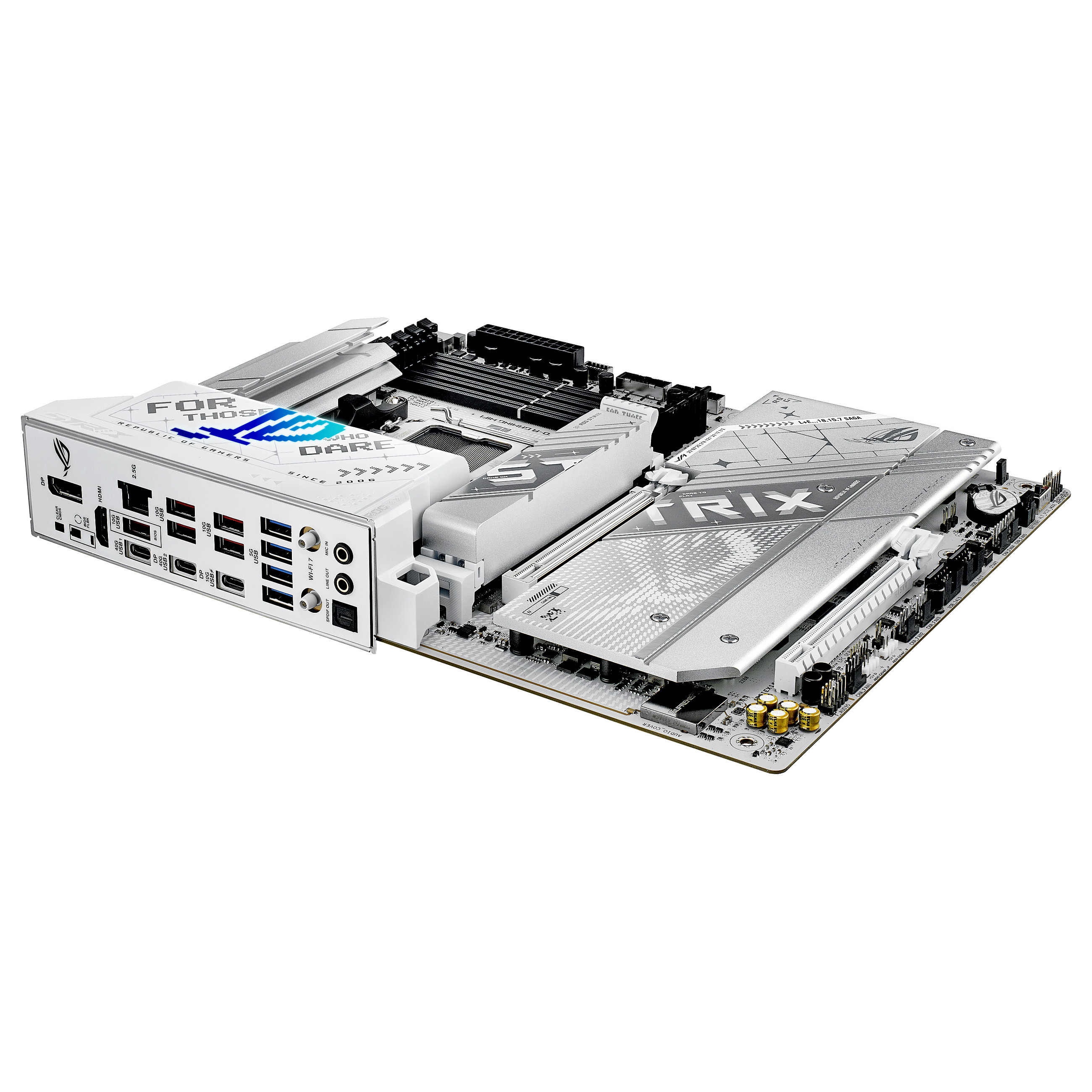 Pllakë Amë ASUS ROG STRIX X870-A GAMING WIFI / AMD AM5 / X870 / DDR5 / ATX / Wi-Fi 7 / 2.5GbE LAN - 9