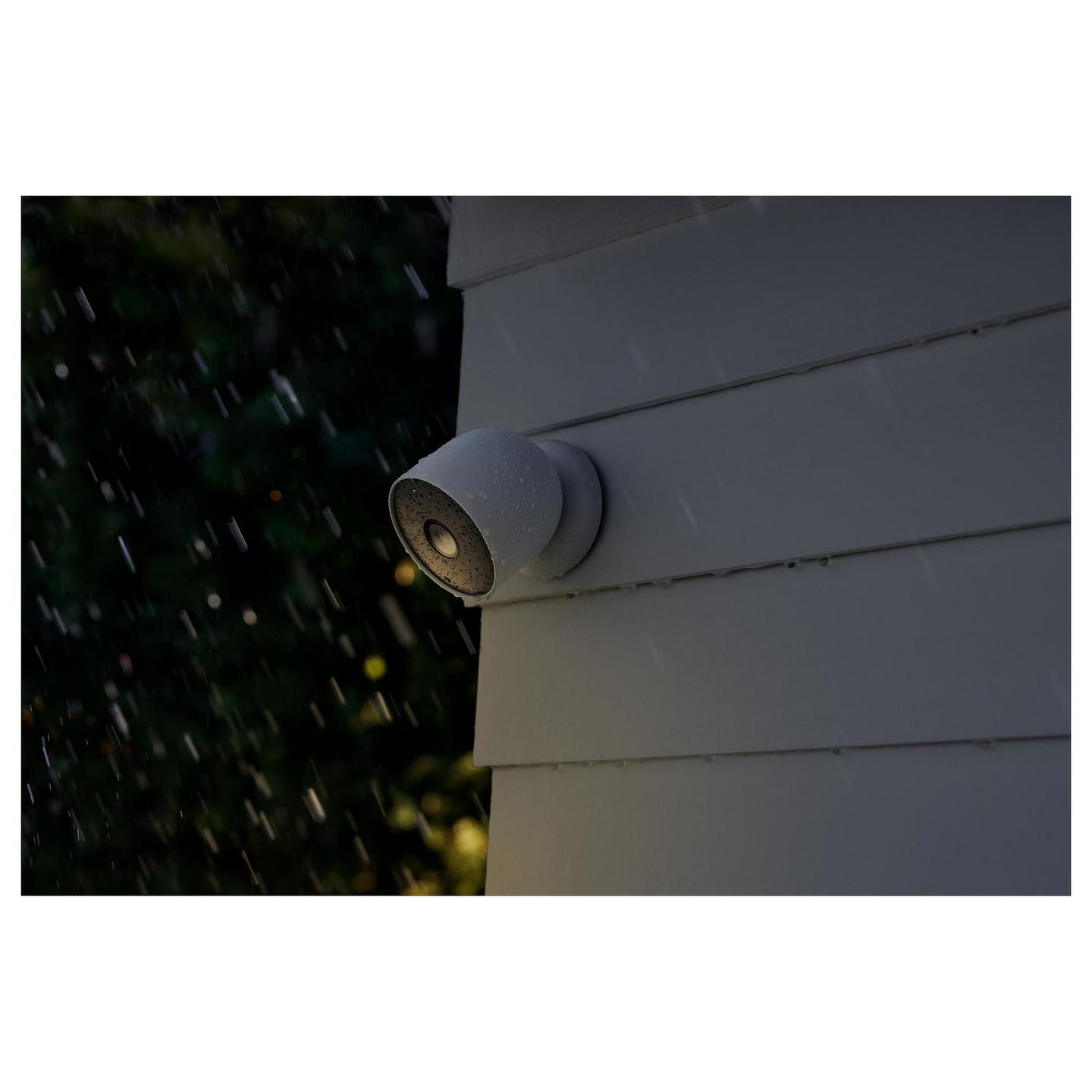 Google Nest Cam Indoor & Outdoor Full HD 1080p Wi-Fi 130° Night Vision me Bateri 6000mAh IP54 – E Bardhë - 4
