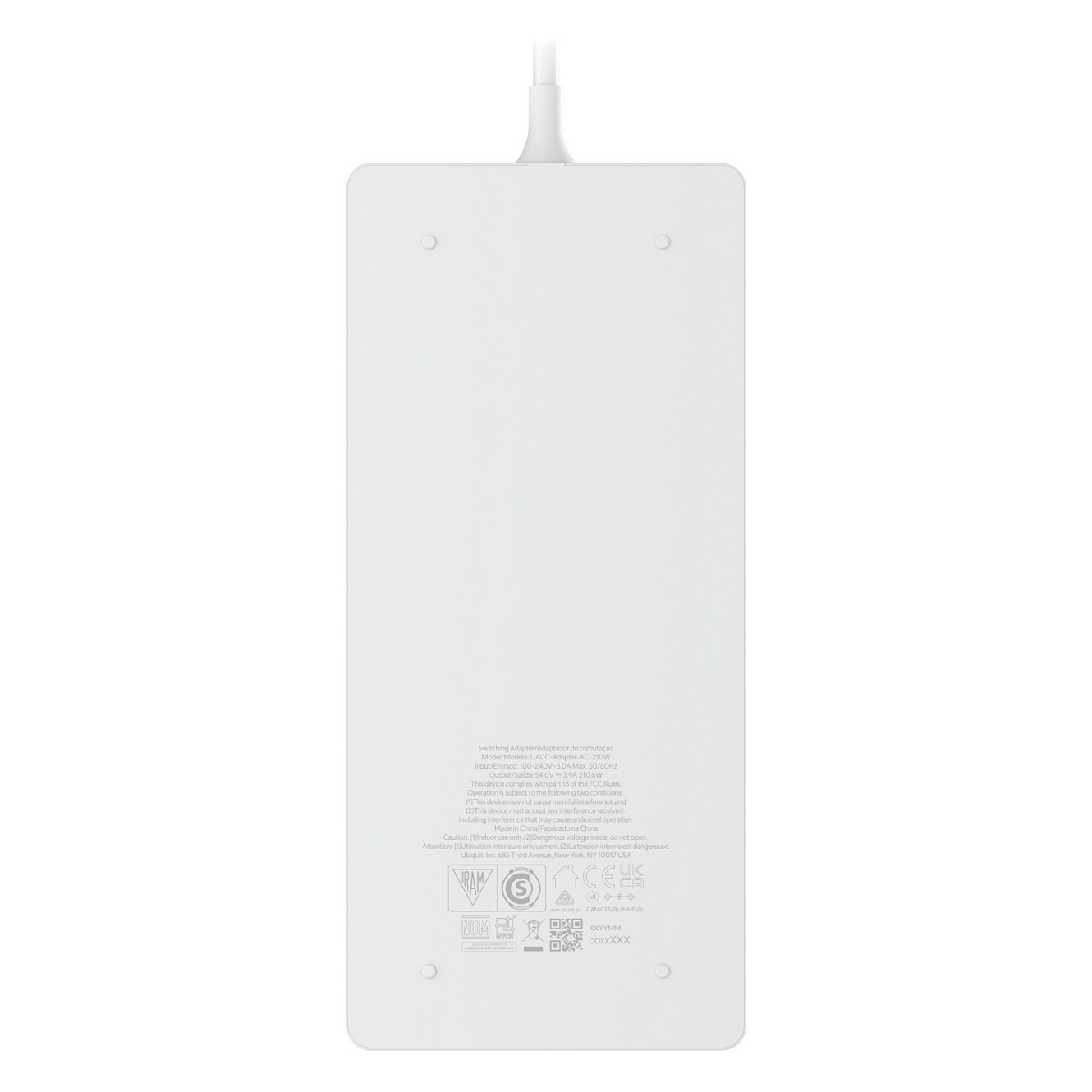 Ubiquiti UniFi UACC-Adapter-AC-210W / AC Power Adapter / 210W / 54V DC / PoE Switch - 3