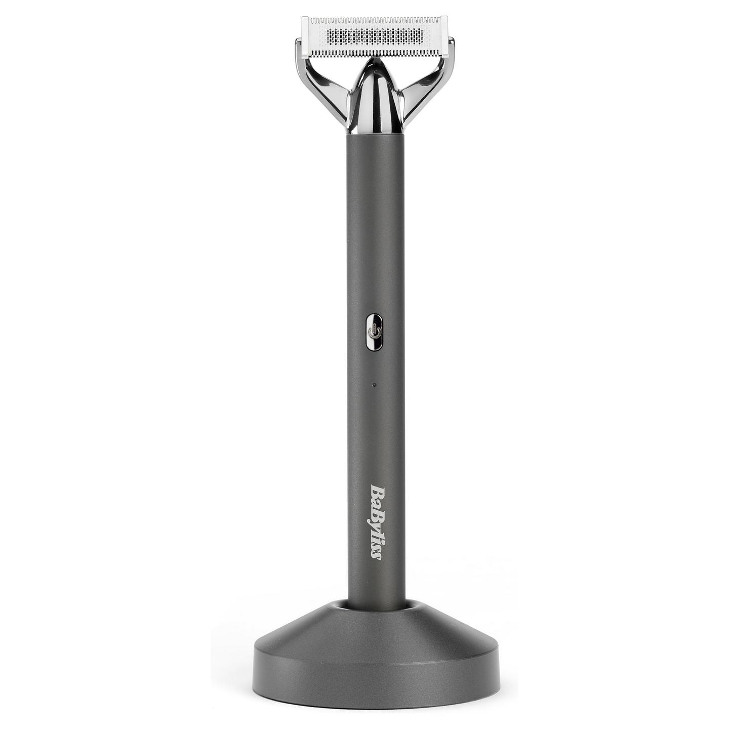 Makinë e rrojës dhe trimer BaByliss X-Blade OT996E / Japanese Steel / 0.2 mm / Wet & Dry / USB-C / 45 Min – Argjend - 3
