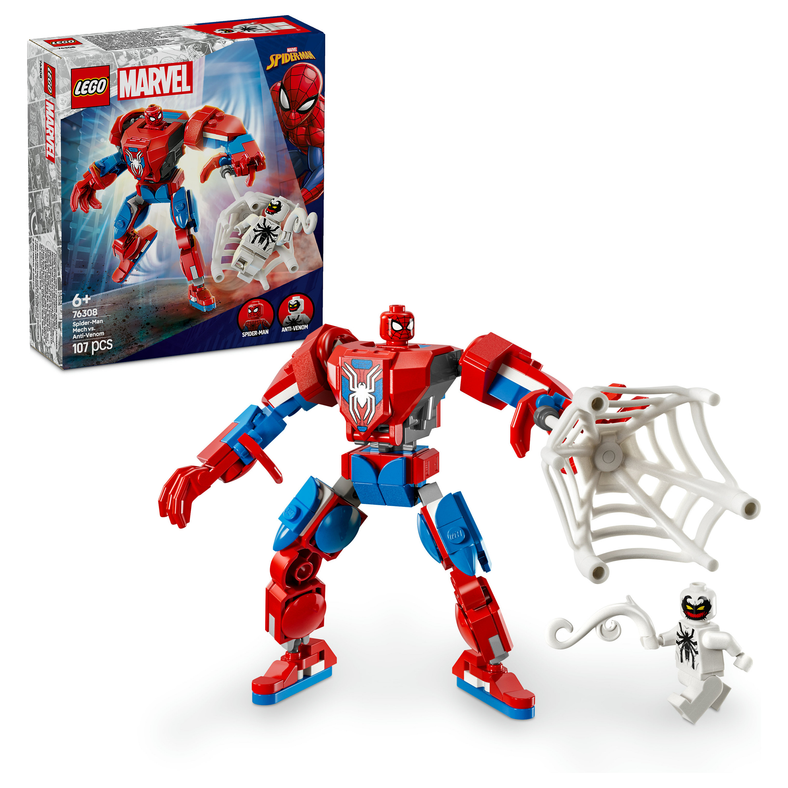 LEGO 76308 Marvel Super Heroes Spider-Man Mech vs Anti-Venom - 14