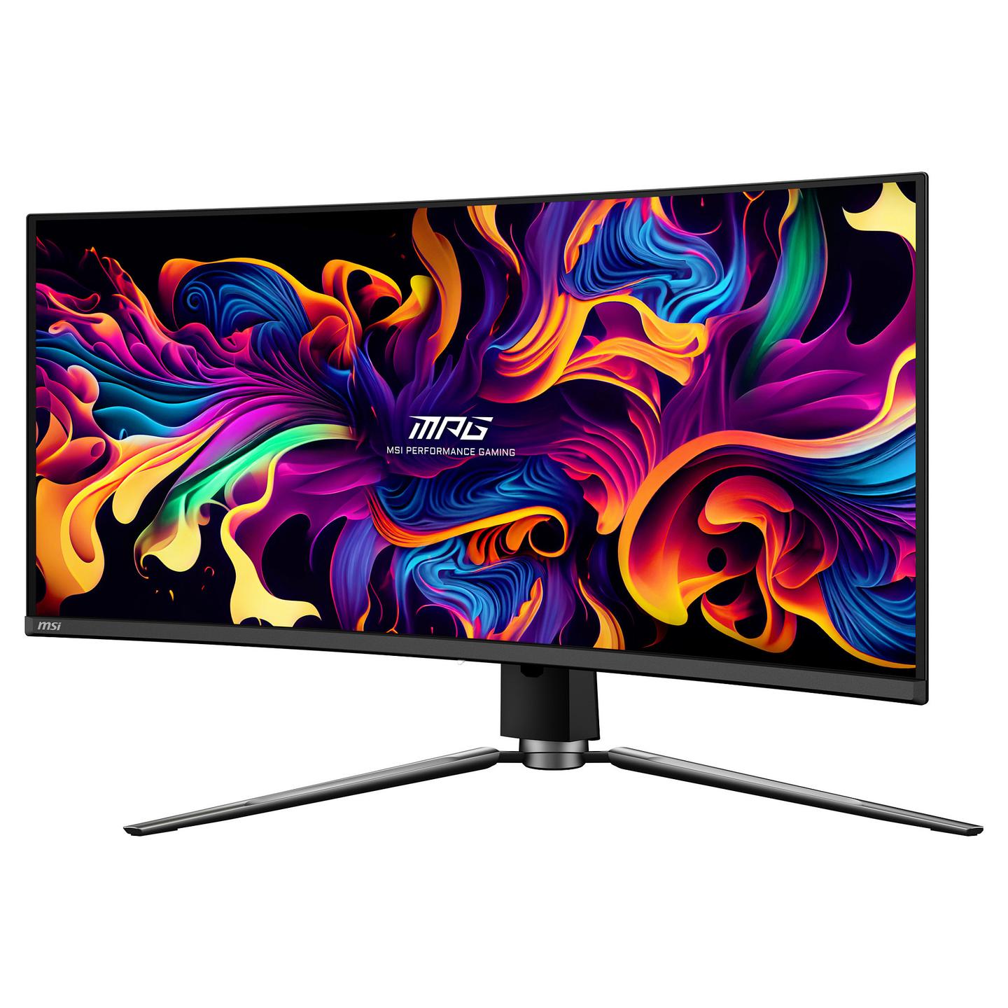Monitor Gaming MSI MPG 341CQPX QD-OLED / 34″ / UWQHD QD-OLED Curved / 240 Hz / 0.03 ms / DP 1.4a + HDMI 2.1 + USB-C + USB Hub - Zezë - 2