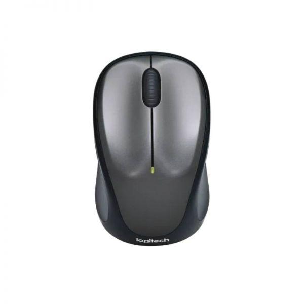 Maus pa kabllo Logitech M235 / Wireless 2.4GHz / Optik / 1000 DPI / 3 Butona / USB Nano Receiver / 1xAA - Hiri/Zezë - 1