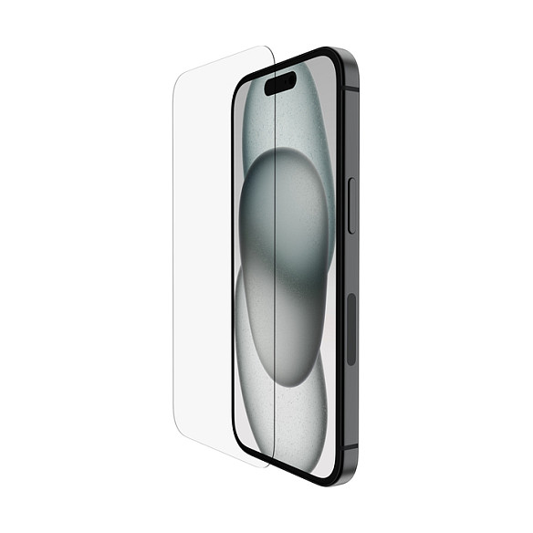Mbrojtëse për ekran Belkin ScreenForce UltraGlass 2 / Apple iPhone 15 / Xham Tempered Glass 9H - Transparente
