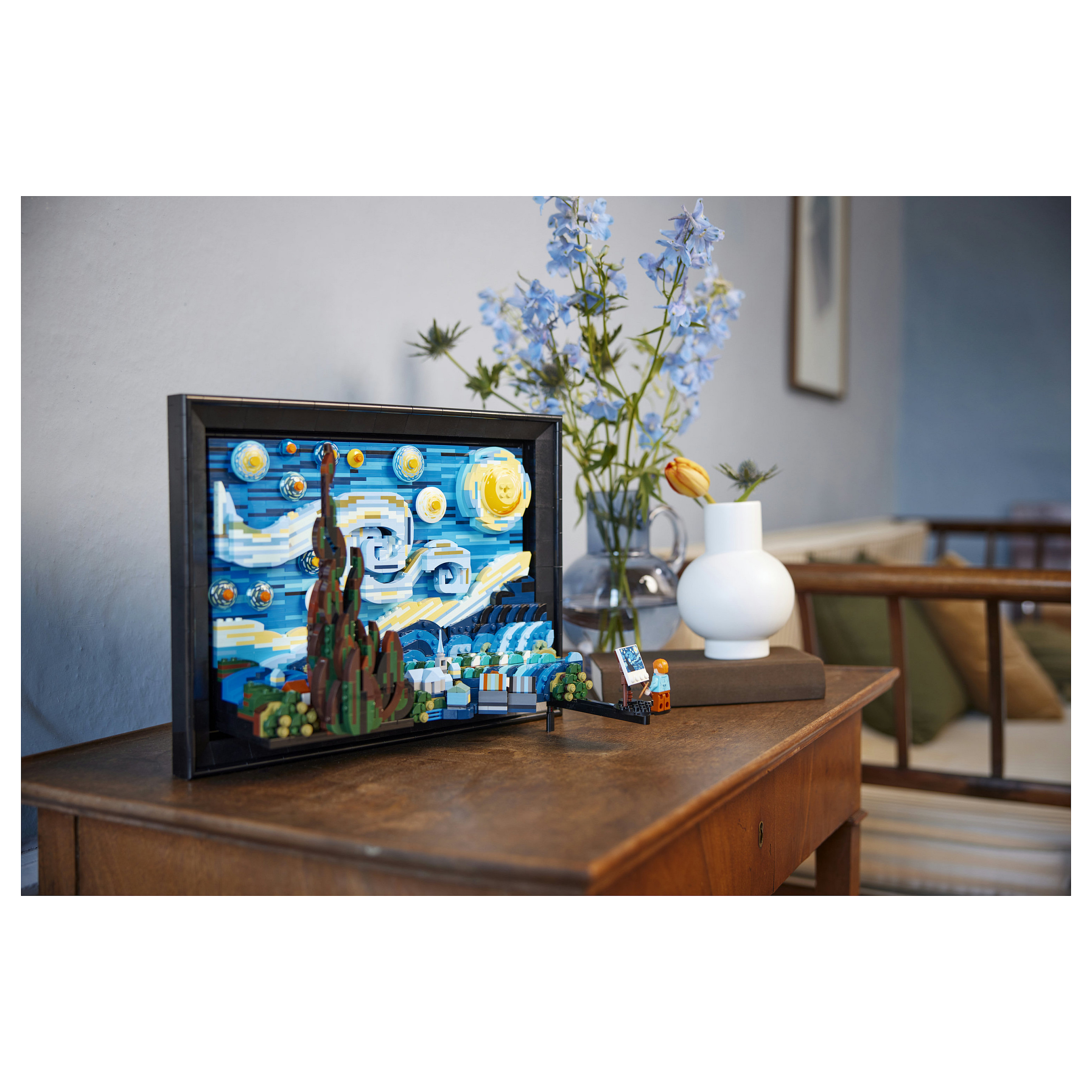 LEGO Ideas Vincent van Gogh – The Starry Night - 28