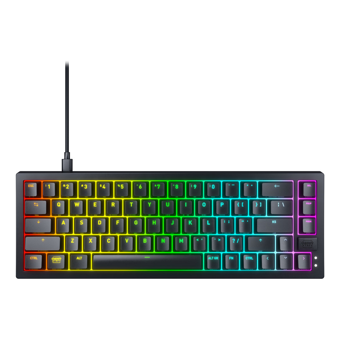 Tastierë Gaming CHERRY XTRFY K5V2 MX Red Wired / QWERTY - Zezë - 1