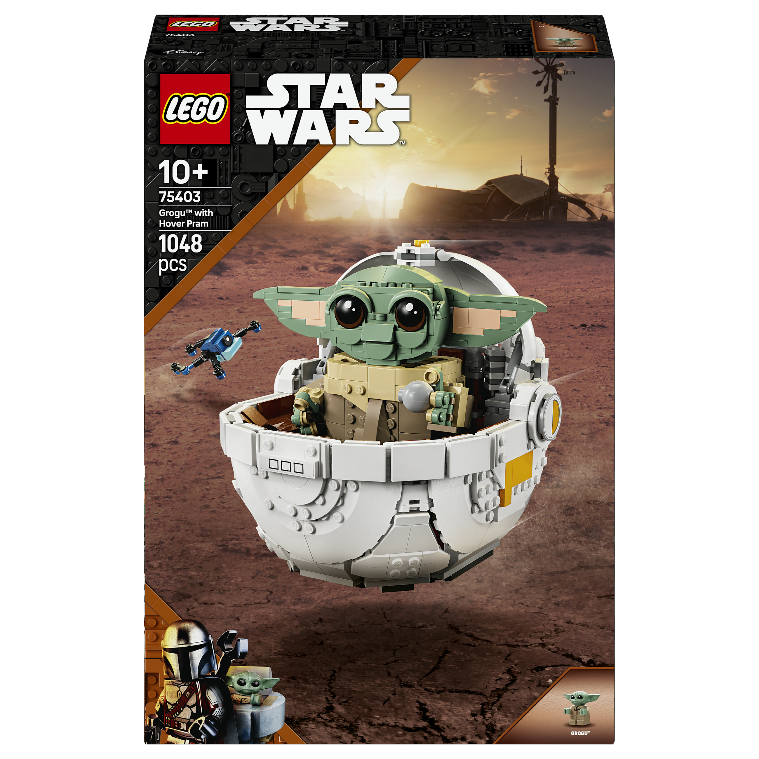 LEGO Star Wars Grogu in His Hover Pram 75403 - 1