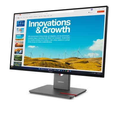 Monitor Lenovo ThinkVision P24QD-40 / 64B1GAT1EU/ 24"/ Quad HD IPS / LCD / 120Hz / 6ms / HDMI+USB+DP - Zezë - 2