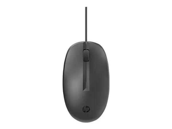 Maus me Kabllo HP 125 / USB-A / 1200 DPI / 3 Butona – Zezë - 1