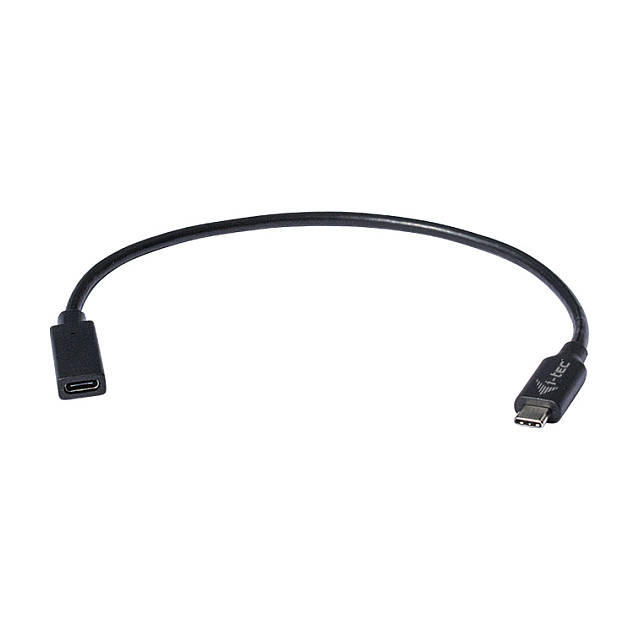 Kabllo i-tec USB-C Zgjatues 0.3m / e zezë - 1