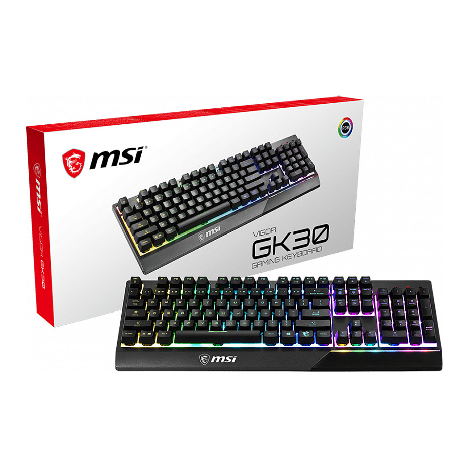 Tastierë Gaming MSI Vigor GK30 Wired / QWERTZ / German Language – Zezë - 1
