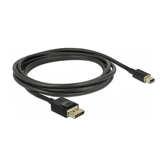 Kabllo Mini DisplayPort DELOCK 1.4 / Pasiv / 8K60Hz / 2 m – Zezë - 2