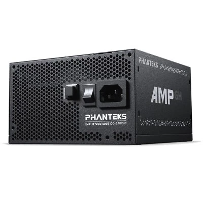 Furnizues Energjie Phanteks AMP GH / 750W / ATX 3.1 / 80 PLUS Gold / PCIe 5.1 / Plotësisht Modular - Zezë