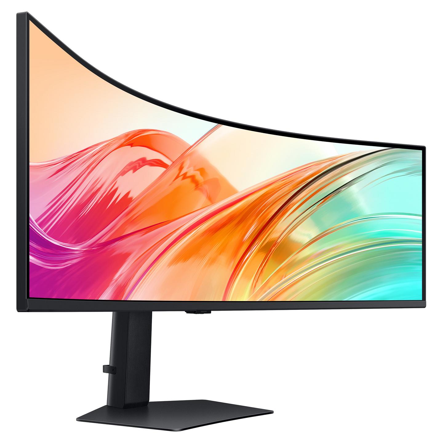 Monitor Samsung ViewFinity S95UC LS49F950UAUXXE, 49", Dual QHD VA Curved, 120Hz, 5ms, 2xHDMI+DP+USB-C+USB - Zezë - 2