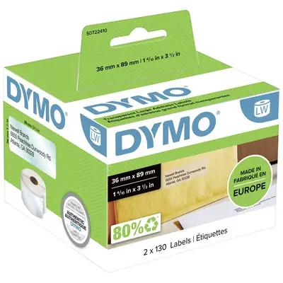 Shirit për Printer 3D Dymo S0722410 / 99013 – Zezë mbi Transparente - 1