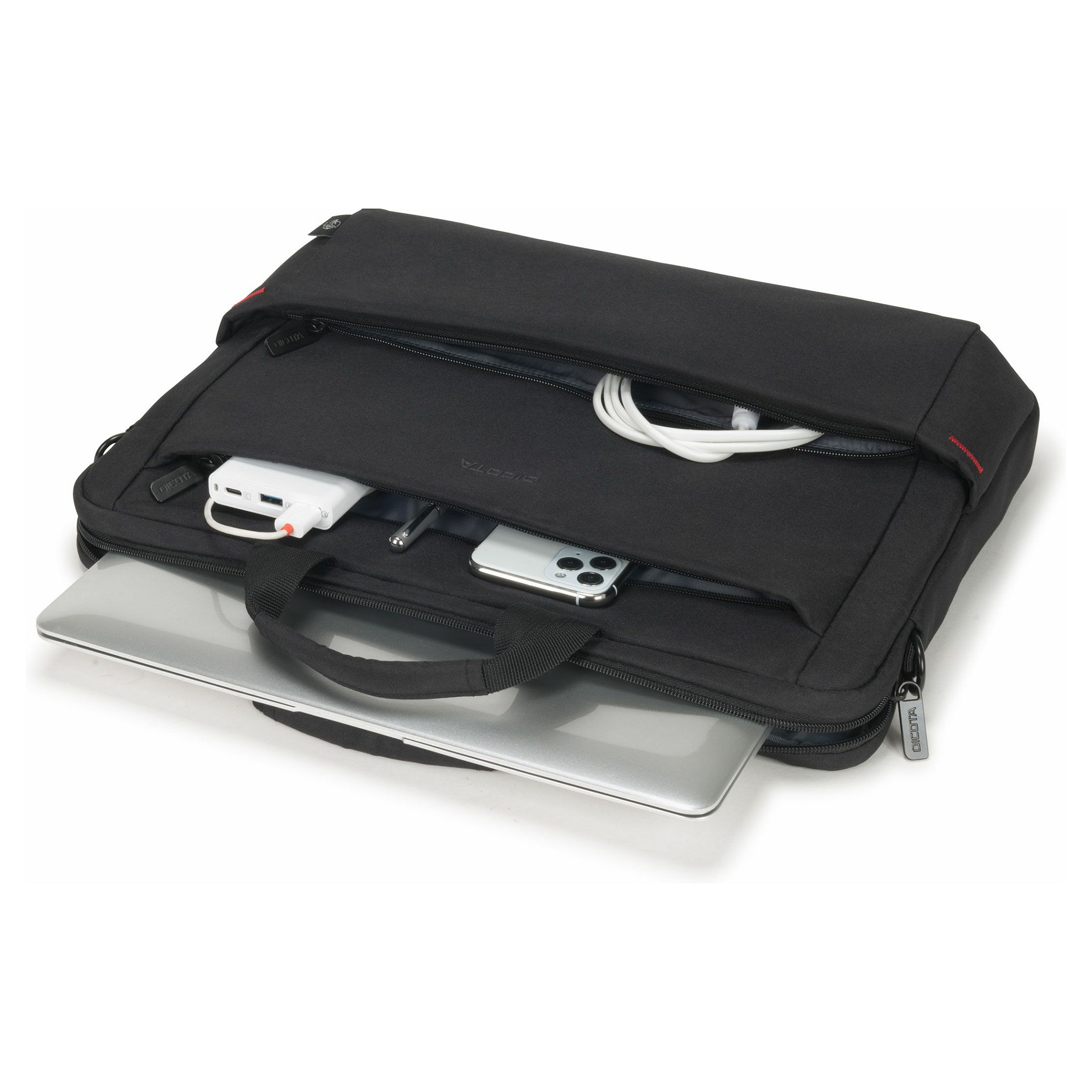 Çantë për laptop Dicota Eco Slim Case Base, 13-15.6", e zezë - 8