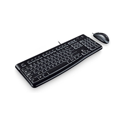 Combo (Tastierë&Maus) Logitech Desktop MK120 / Full-Size / QWERTZ / Kroatisht-Sllovenisht / USB / 1.5m - Zezë - 4