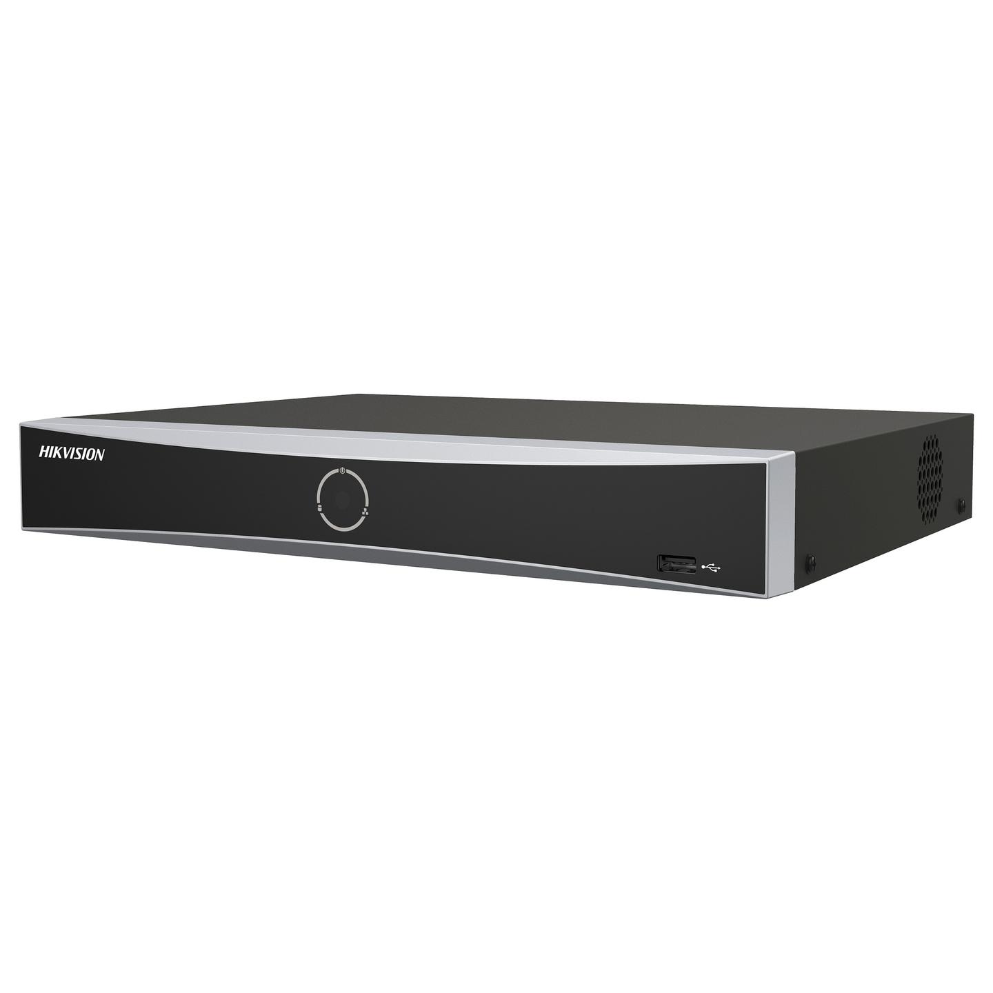 NVR Hikvision DS-7604NXI-K1(D), 4-Kanal, 4K, AcuSense, H.265+, 1× SATA deri 10TB, HDMI, VGA, 1U