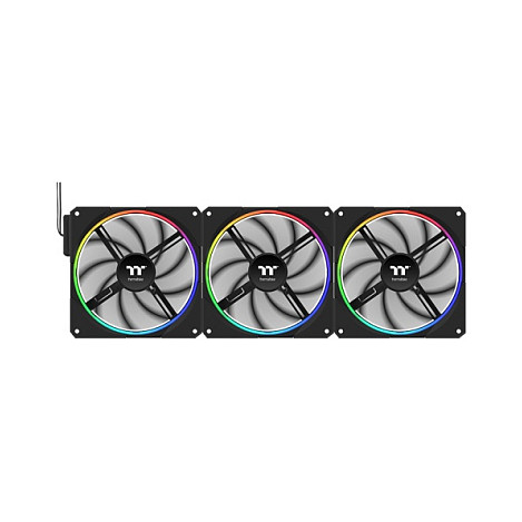 Ftohës për Kasë 140mm Thermaltake TS140 EX RGB 3-Pack Fan – Zezë - 3