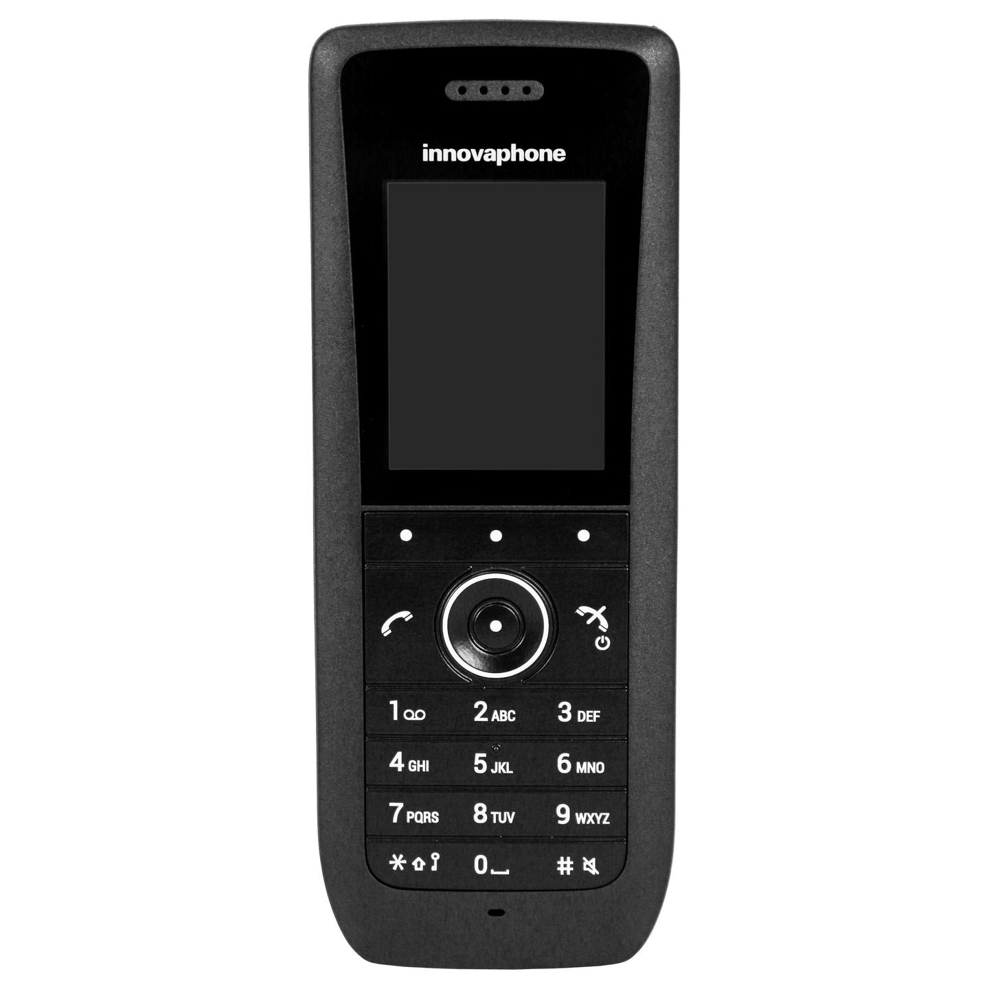Telefon i Thjeshtë innovaphone IP65, DECT, Ekran me Ngjyra 2", Bluetooth - Zezë