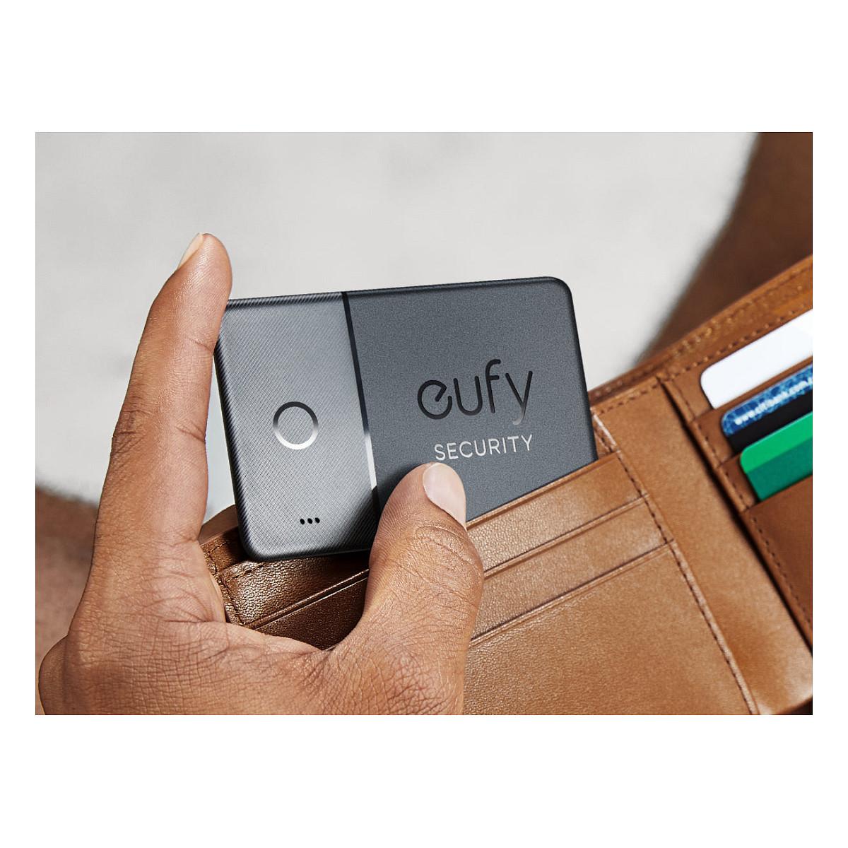 GPS dhe Tags Eufy SmartTrack Card E30 / Bluetooth / Apple Find My / Bateri e Rimbushme / Alarm 80 dB – Zezë - 2