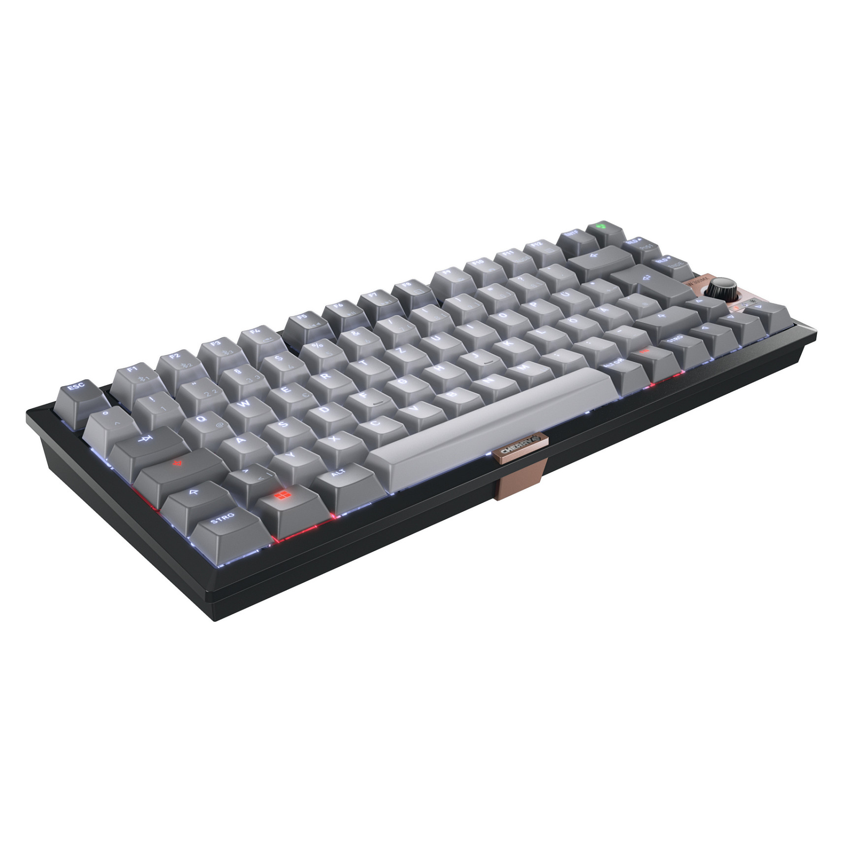 Tastierë pa kabllo CHERRY MX 2A Brown / QWERTZ - Gri - 2