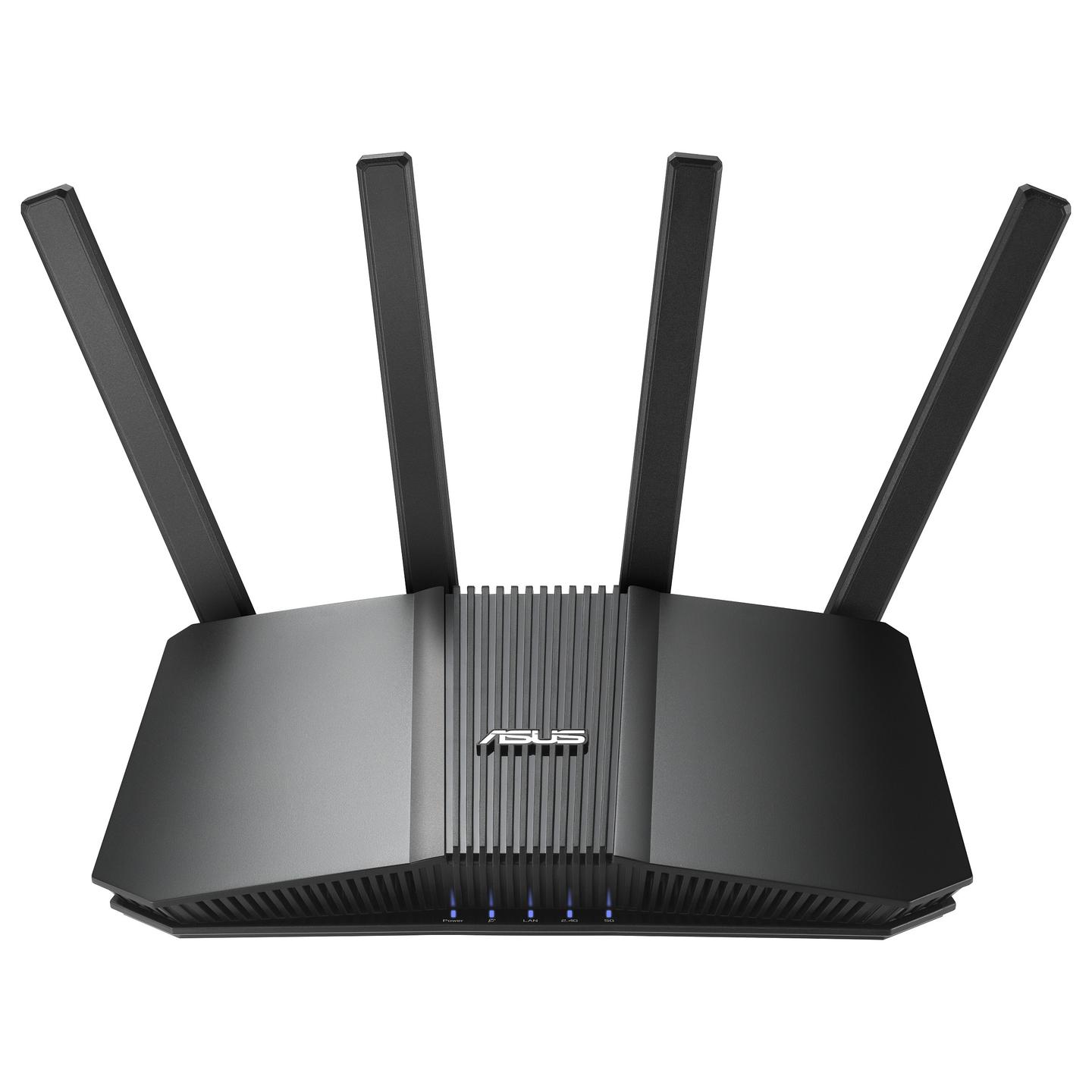 ASUS RT-BE59 BE5000 Wi-Fi 7 Dual-Band Router / 5000Mbps / 1× 2.5GbE WAN + 1× 2.5GbE LAN + 3× Gigabit LAN / AiMesh – Zezë - 2