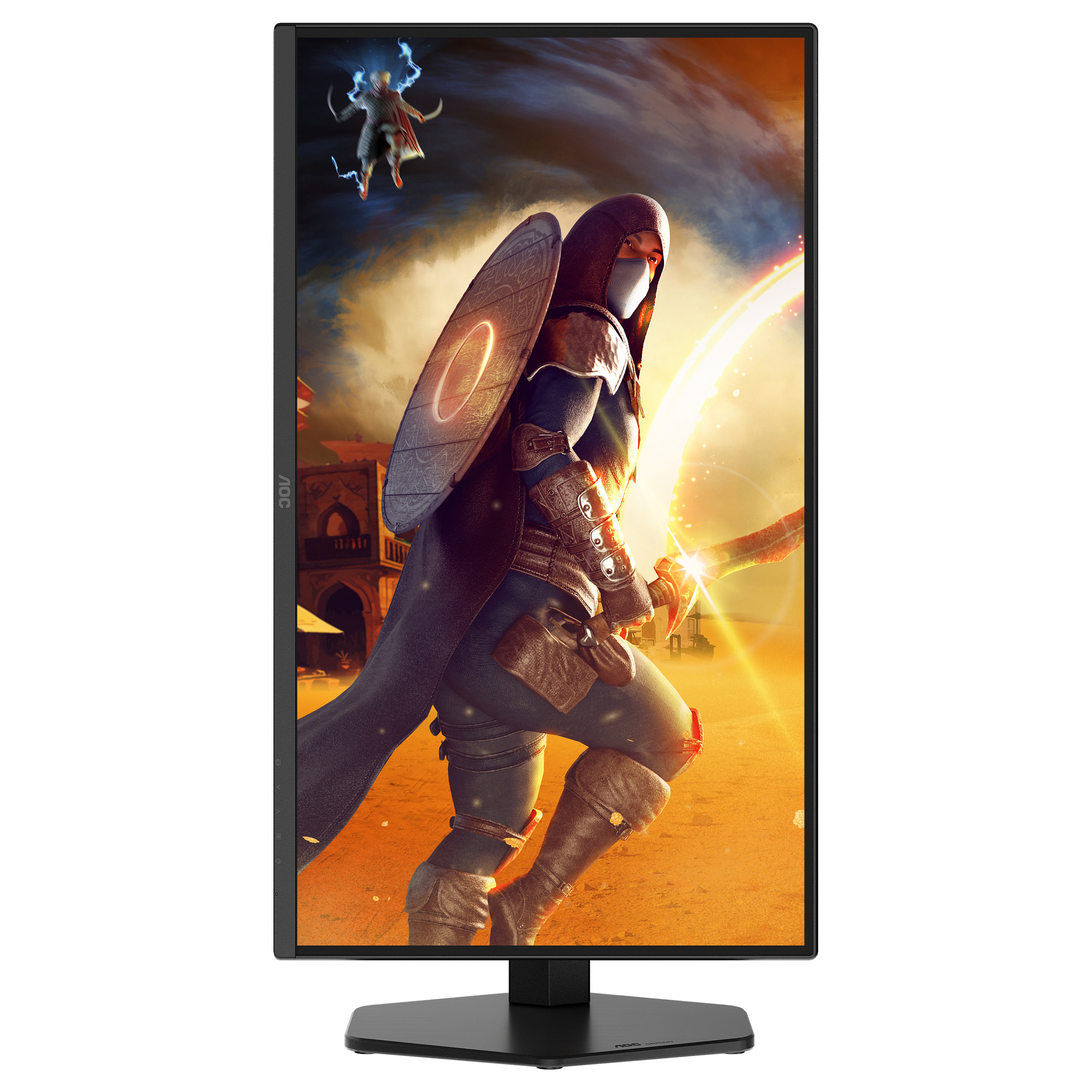 Monitor Gaming AOC Q25G4SR / 24.5"/ Quad HD Fast IPS / LED / 300Hz / 1ms / HDMI+DP - Zezë / Kuqe - 10