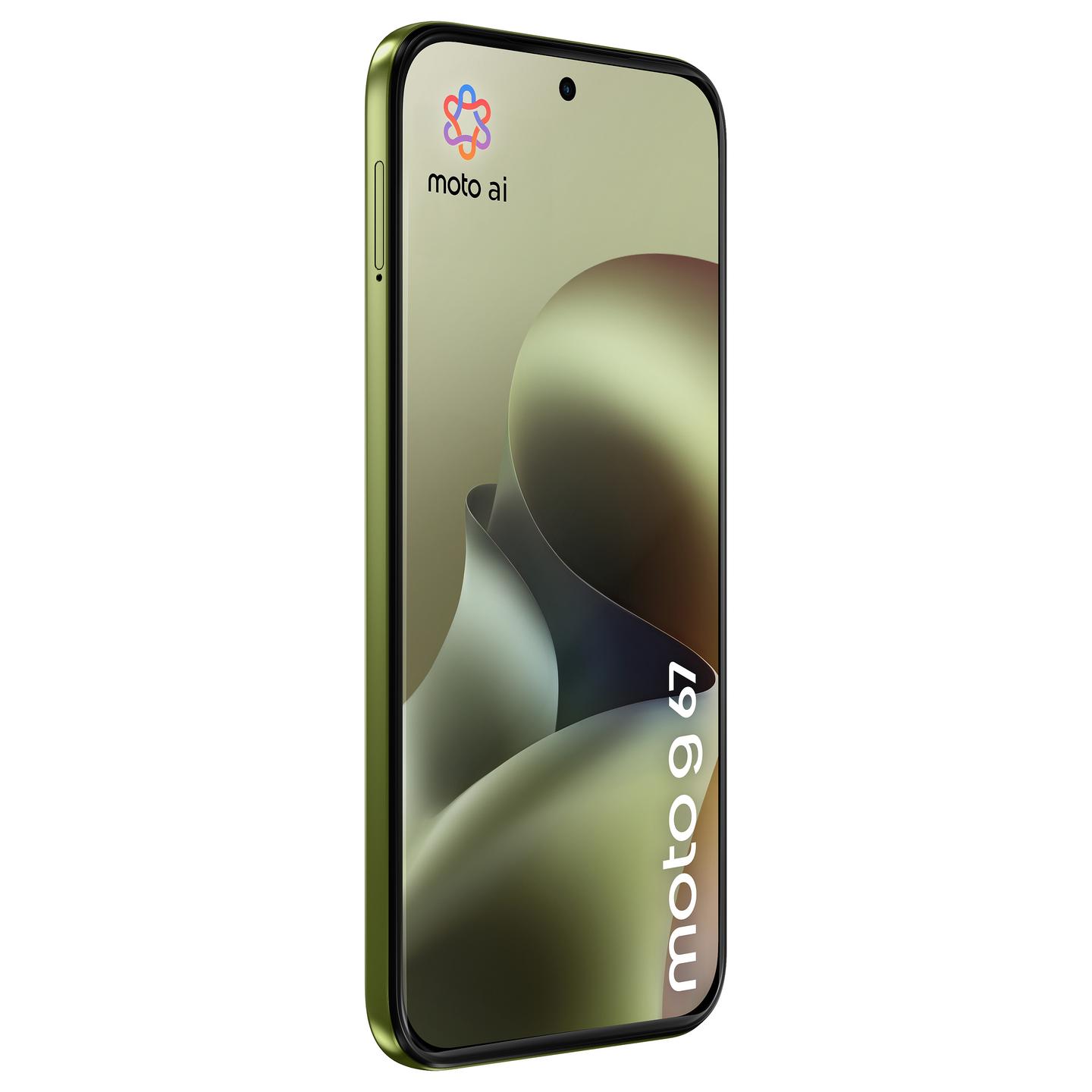 Telefon Motorola moto g67 / 4GB / 256GB / 5G / Hybrid Dual SIM - Gjelbër - 10
