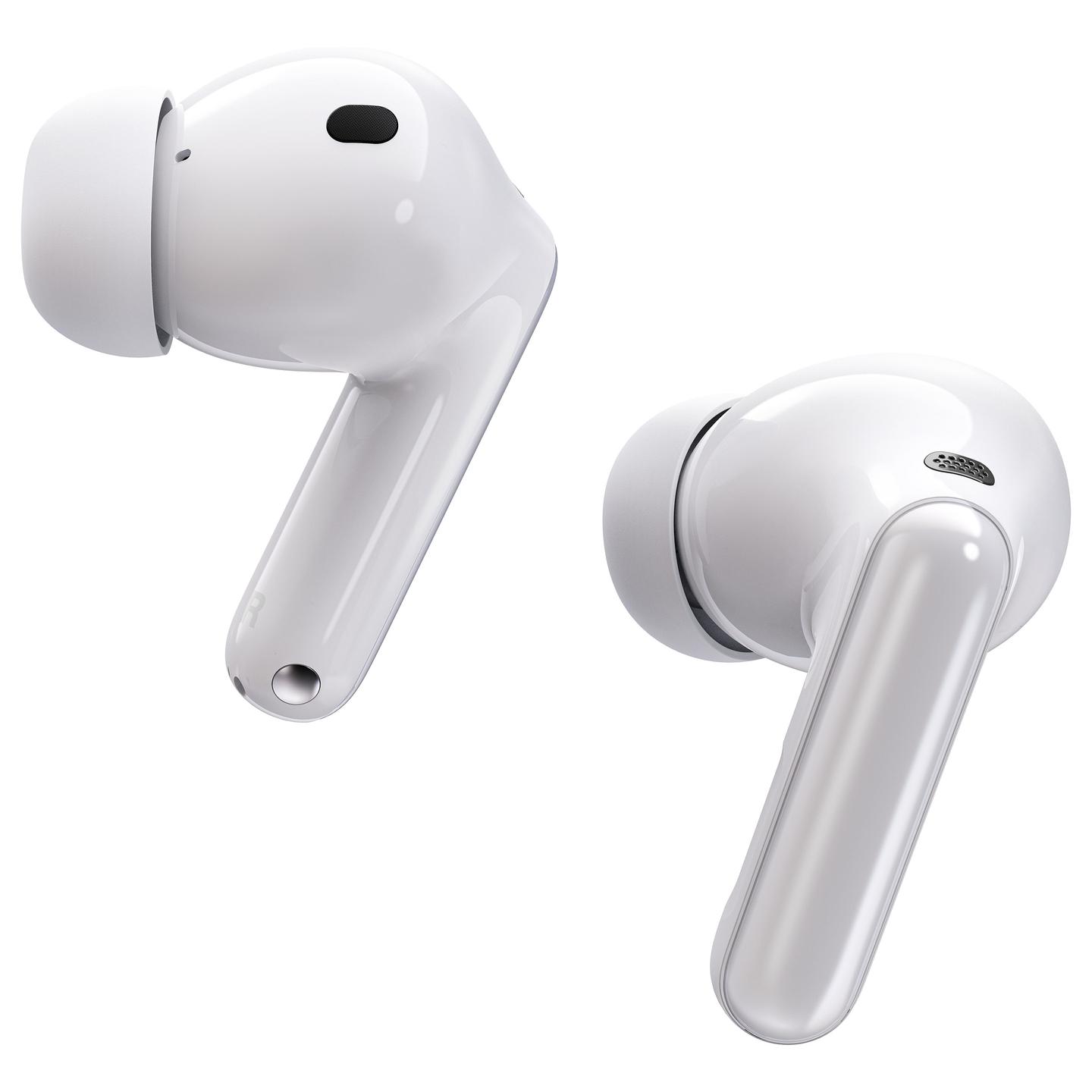 Kufje pa kabllo Motorola moto buds 2 plus / Sound by Bose / 11 mm + Knowles / Bluetooth 6.0 / ANC / LHDC4 + LHDC5 / 40 orë - Bardhë - 3