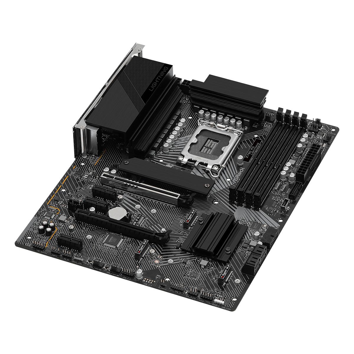 Pllakë Amë ASRock Z790 PG Lightning / Intel LGA1700 / DDR5 / ATX / 2.5GbE LAN - 3