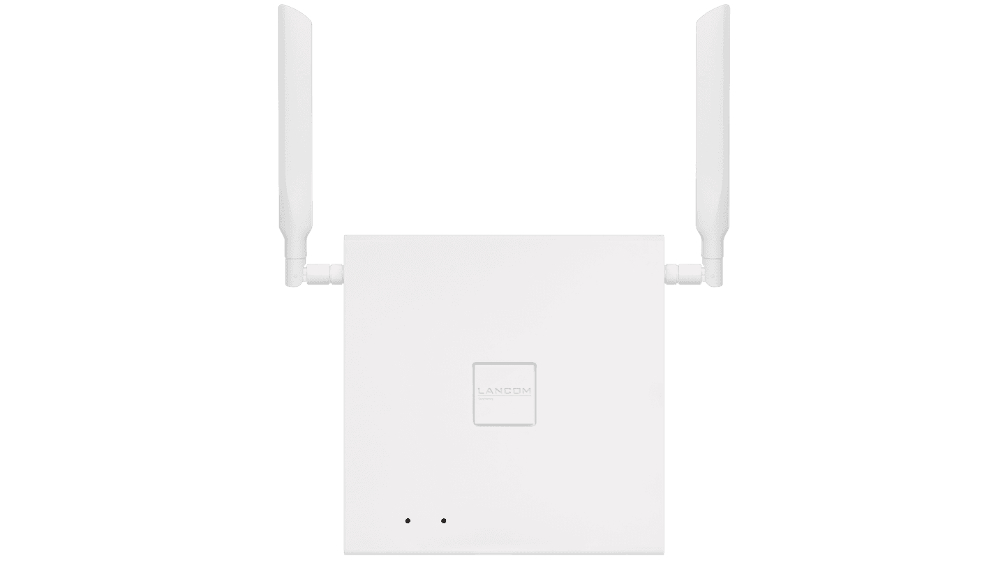 LANCOM, 750-4G (EU), Ruter, 4G LTE Cat 6, 300Mbps, 1× Gigabit Ethernet PoE 802.3af, Micro-SIM, USB-C, VPN, Firewall, QoS, VLAN, Bardhë 