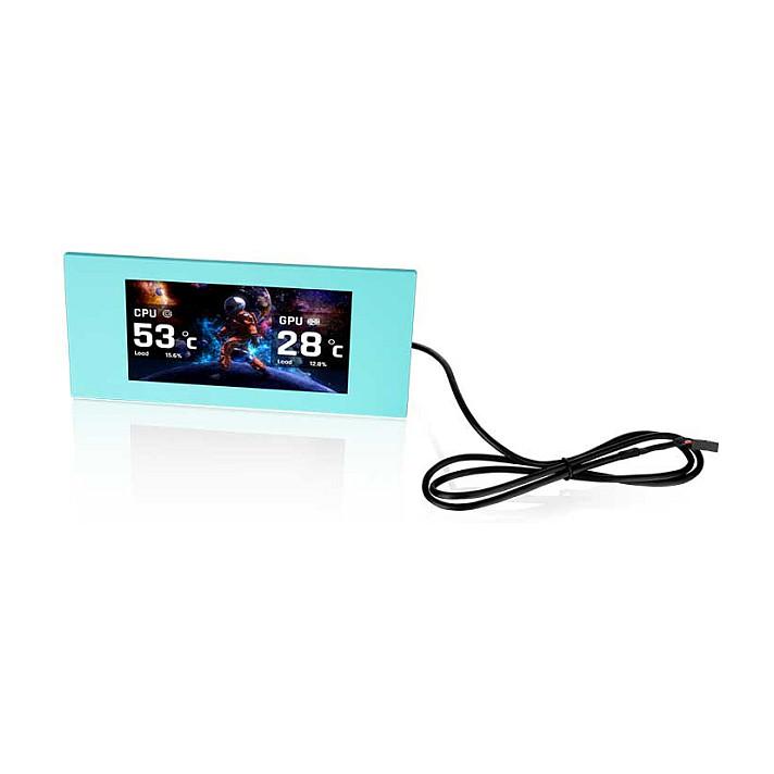 Ekran LCD për Kasë Thermaltake 6.0" LCD Panel Kit for View 600 TG, 1480×720, TFT-LCD, USB 2.0 - Gjelbër - 4
