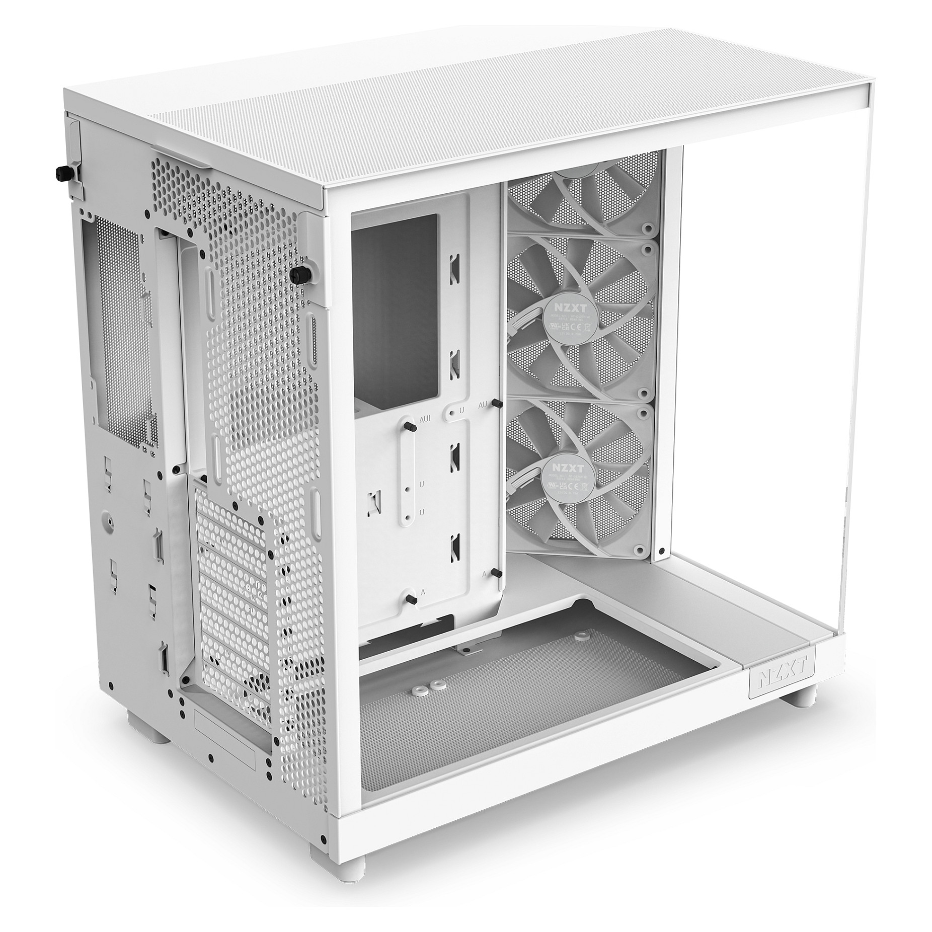Kasë NZXT H6 Flow CC-H61FW-01 - Bardhë - 6