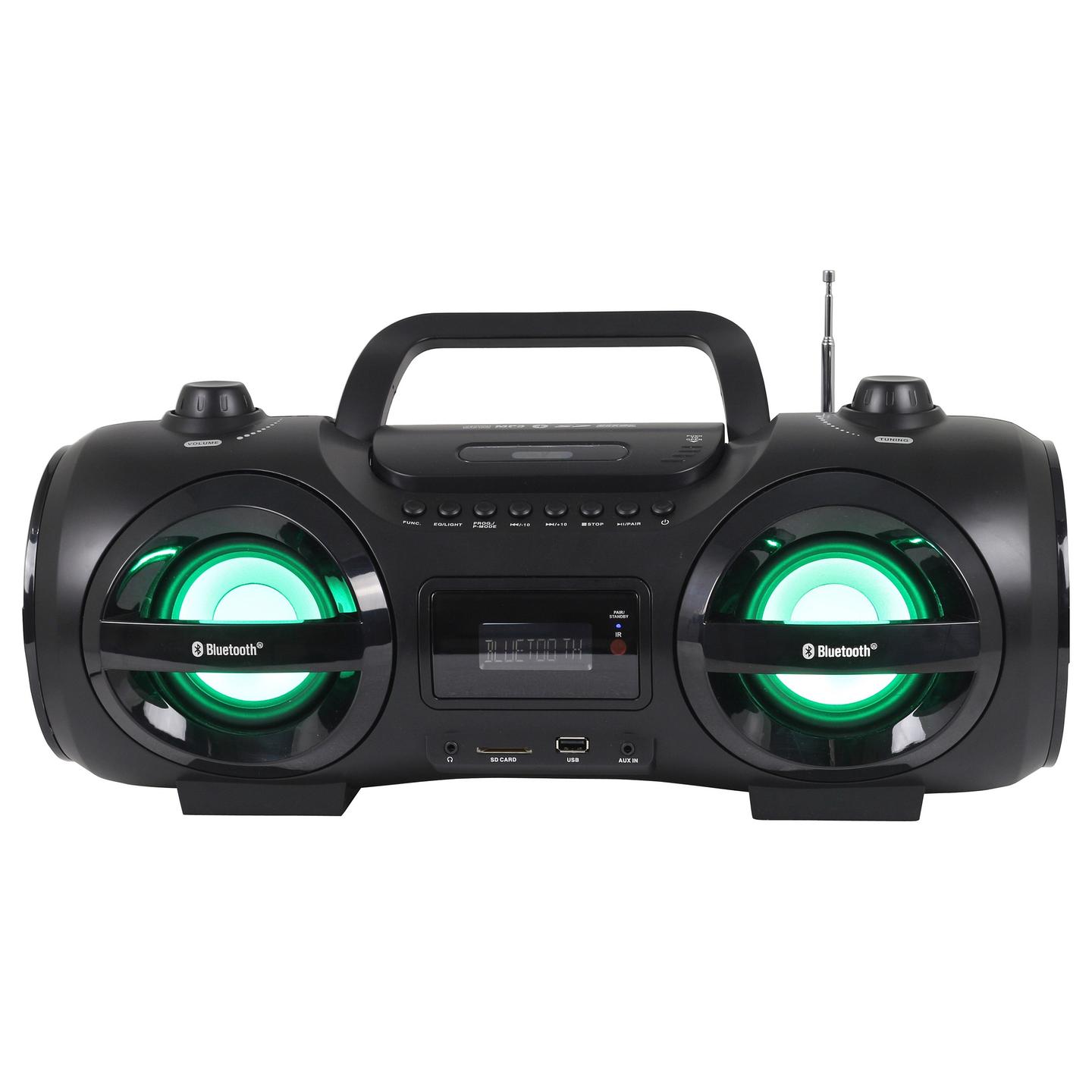 Sistem audio portativ Reflexion CDR900BT, UKW, CD, CD-R, CD-RW, Ekran LCD, Dalje për kufje 3,5 mm - zezë, portokalli - 3