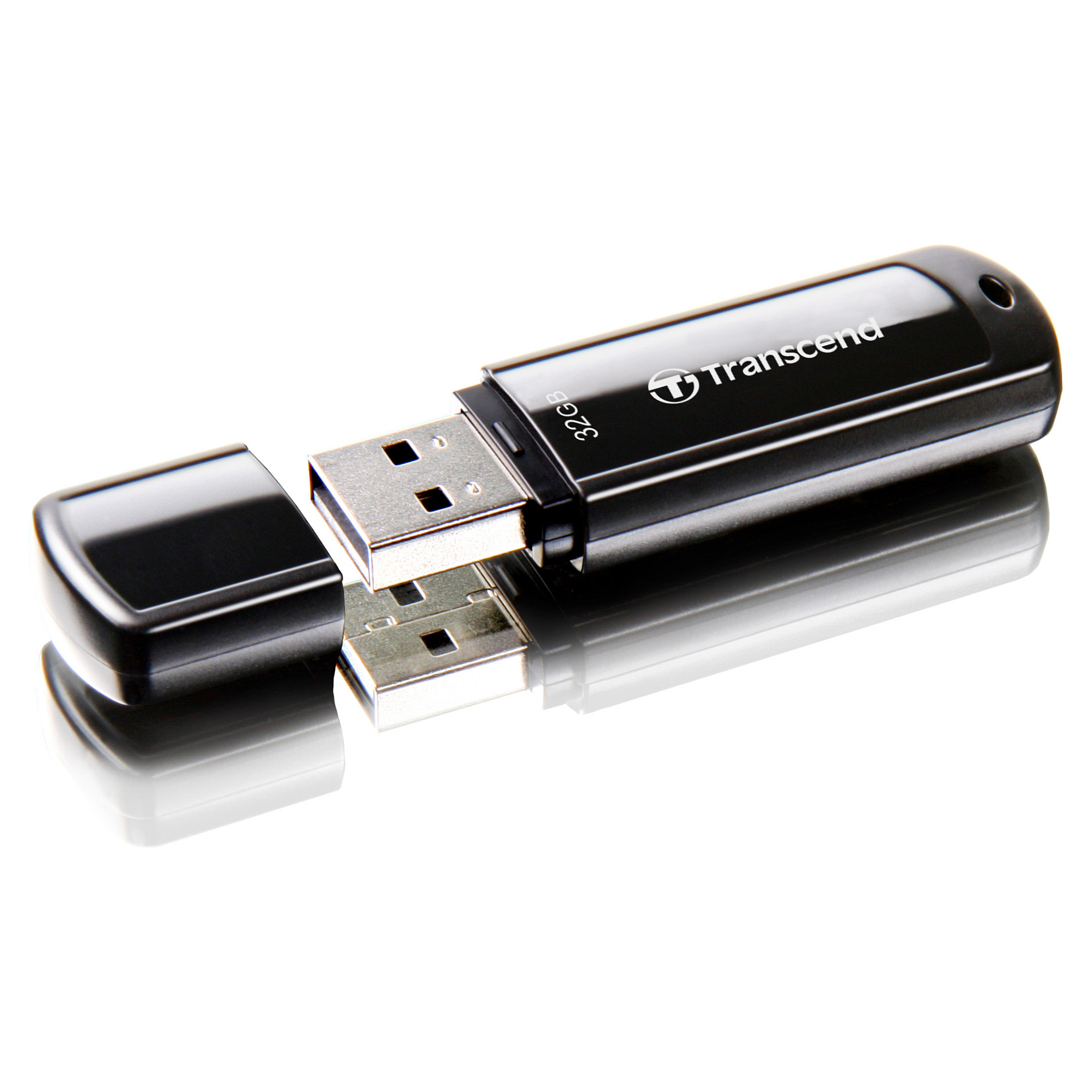 USB Flash Drive STICK 32GB USB 3.0 Transcend JetFlash 700 - e zezë - 7
