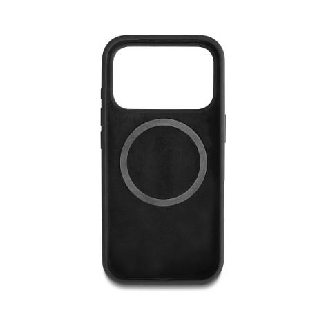 Aksesorë për telefon Delock 81645 / Case / Soft-Touch Silicone / MagSafe / iPhone 17 Pro - Zezë