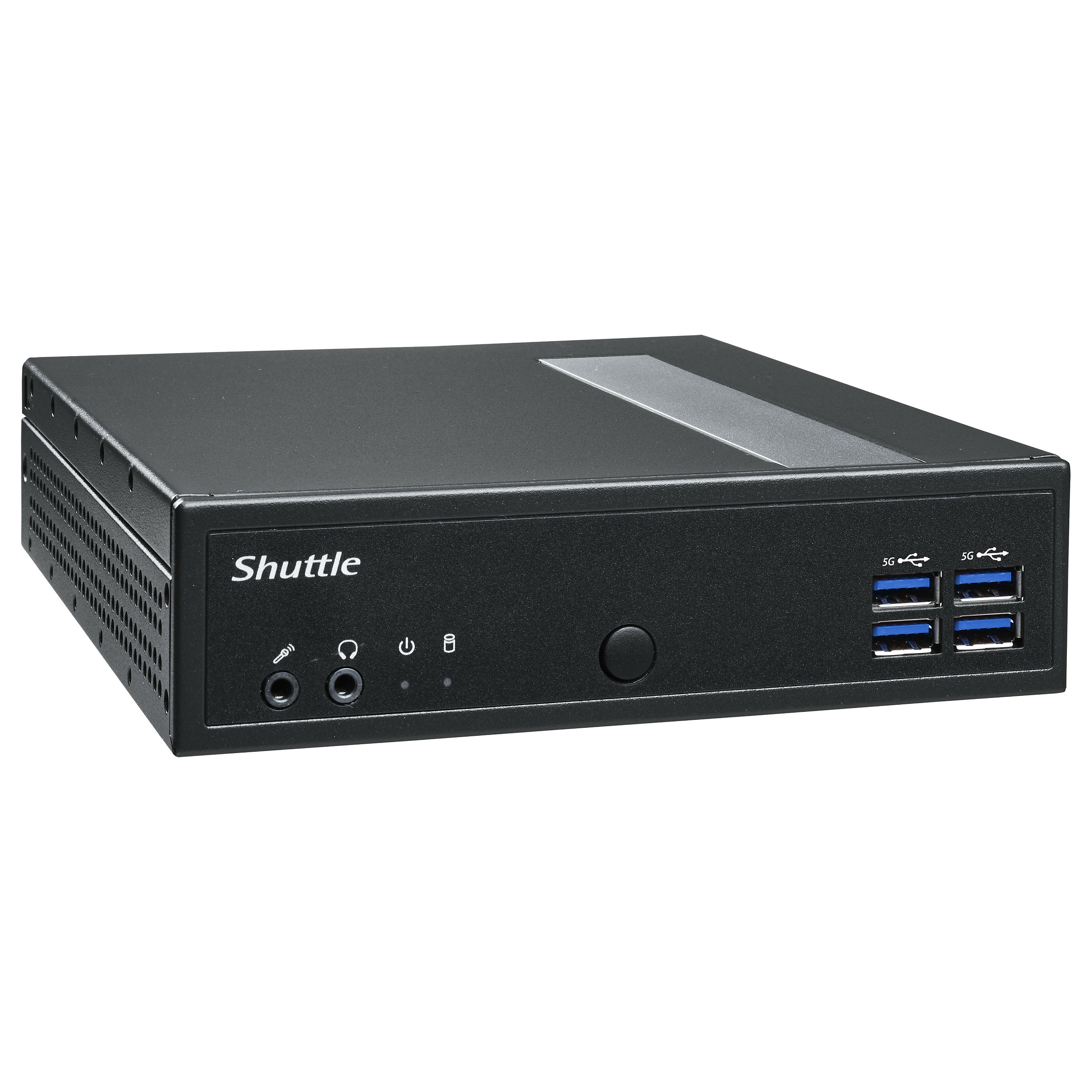 Mini Kompjuter Shuttle XPC Slim Barebone DL30N – Intel N100 / DDR5 / Dual 2.5G LAN / Fanless Design - Zezë - 2