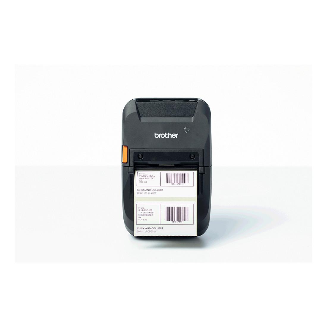 Printer Label Brother RJ-3230BL, Direct Thermal, 203DPI, 127mm/s, USB, Bluetooth 5.0, NFC - Zezë - 3